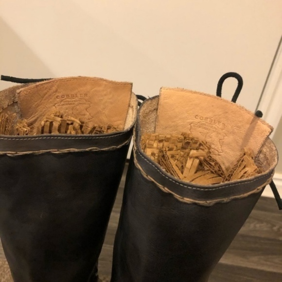 NWT Bed Stu Manchester Embossed Brown Leather Tall Boots - Picture 10 of 16